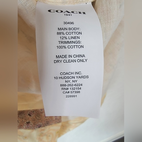 Coach Keith Haring cottagecore Patchwork Quilt Dress - Picture 15 of 16